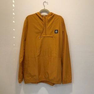 Adidas Yellow Windbreaker